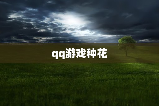 qq游戏种花