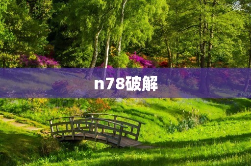 n78破解