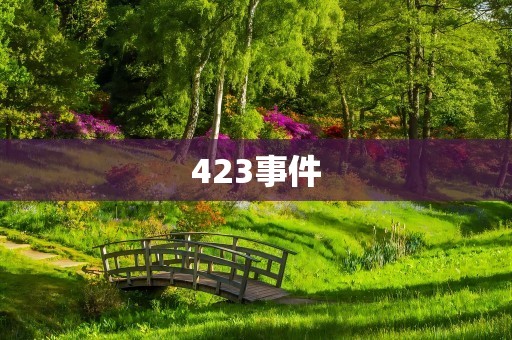 423事件