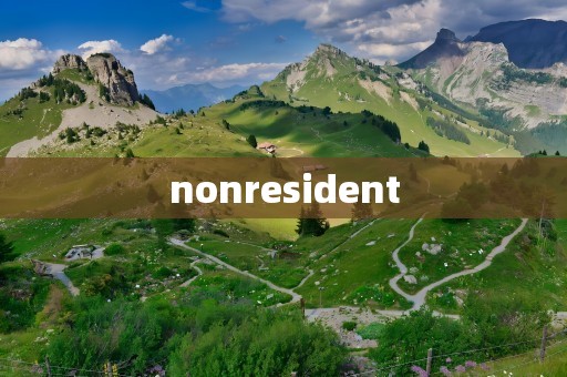 nonresident