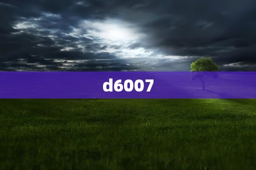 d6007