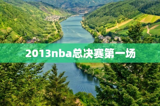 2013nba总决赛第一场