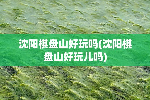 沈阳棋盘山好玩吗(沈阳棋盘山好玩儿吗)