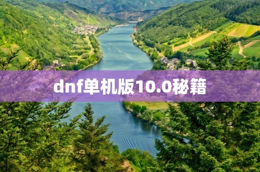 dnf单机版10.0秘籍