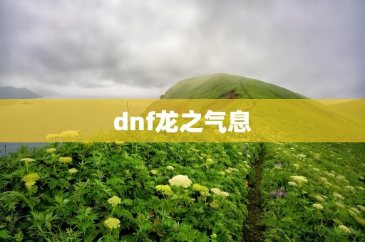 dnf龙之气息