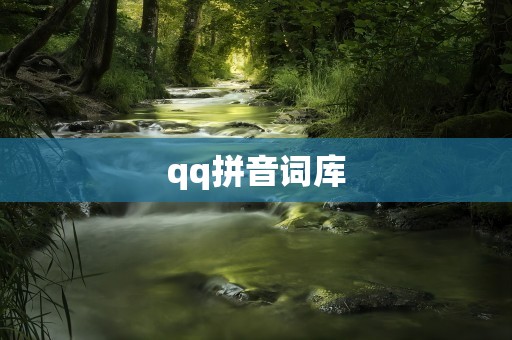 qq拼音词库