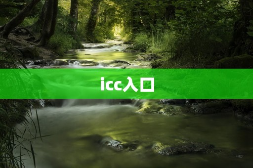 icc入口