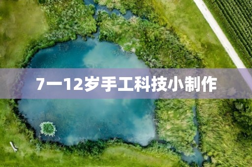 7一12岁手工科技小制作