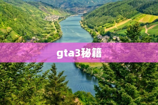 gta3秘籍