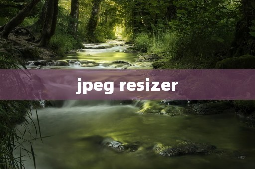jpeg resizer