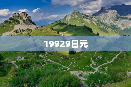 19929日元