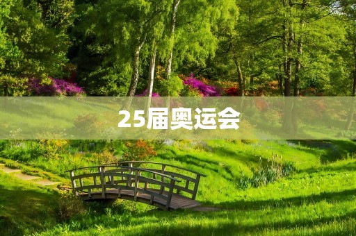 25届奥运会