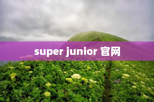 super junior 官网