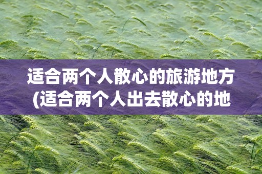 适合两个人散心的旅游地方(适合两个人出去散心的地方)