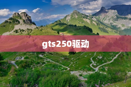 gts250驱动