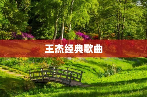 王杰经典歌曲