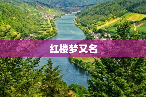 红楼梦又名
