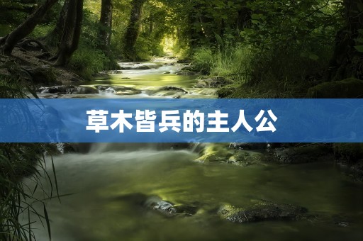 草木皆兵的主人公