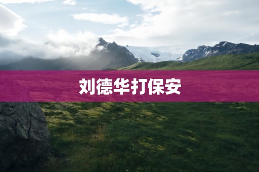 刘德华打保安