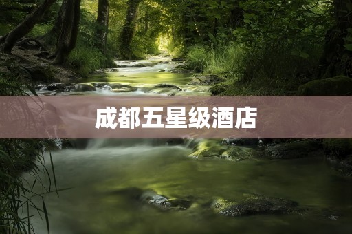 成都五星级酒店