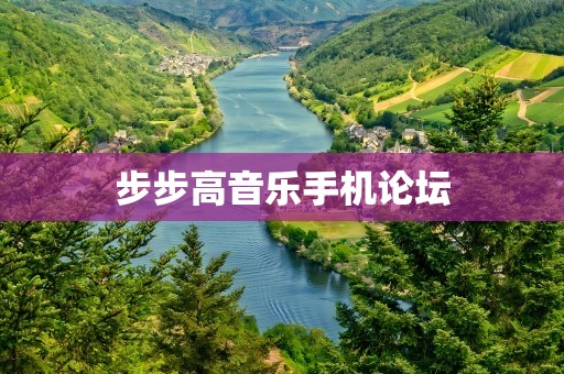 步步高音乐手机论坛