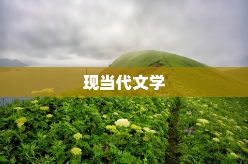 现当代文学