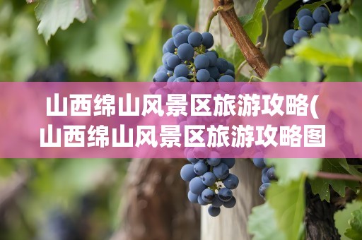 山西绵山风景区旅游攻略(山西绵山风景区旅游攻略图)