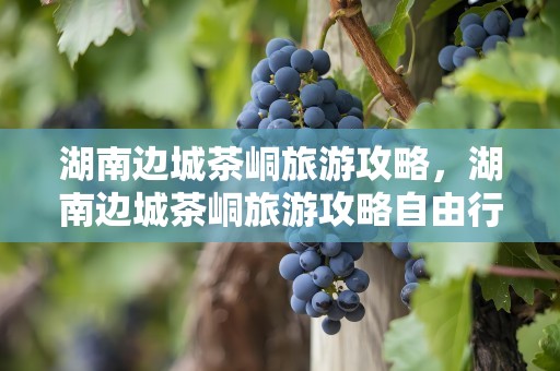 湖南边城茶峒旅游攻略，湖南边城茶峒旅游攻略自由行三天