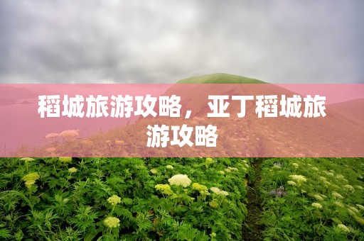 稻城旅游攻略，亚丁稻城旅游攻略