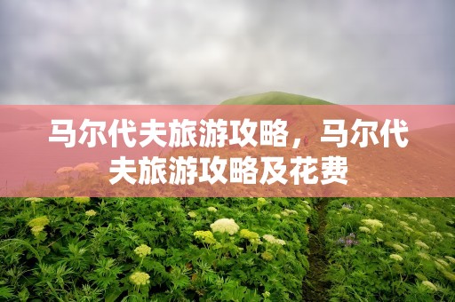 马尔代夫旅游攻略，马尔代夫旅游攻略及花费