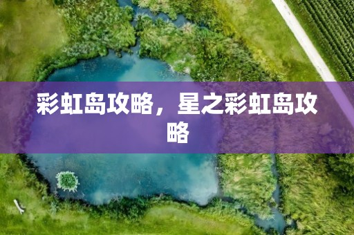 彩虹岛攻略，星之彩虹岛攻略