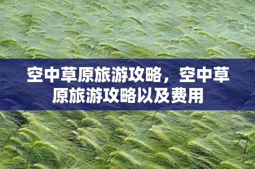 空中草原旅游攻略，空中草原旅游攻略以及费用
