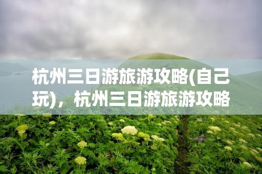 杭州三日游旅游攻略(自己玩)，杭州三日游旅游攻略(自己玩)苏州有哪些景点
