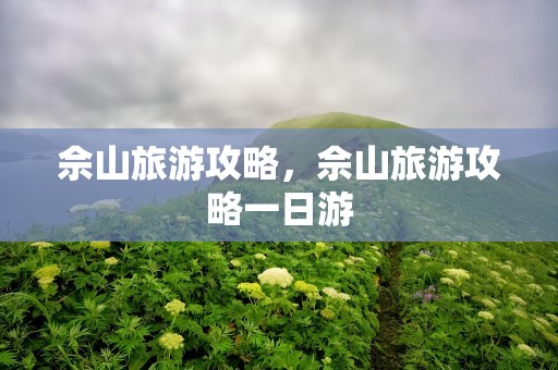 佘山旅游攻略，佘山旅游攻略一日游