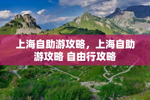 上海自助游攻略，上海自助游攻略 自由行攻略