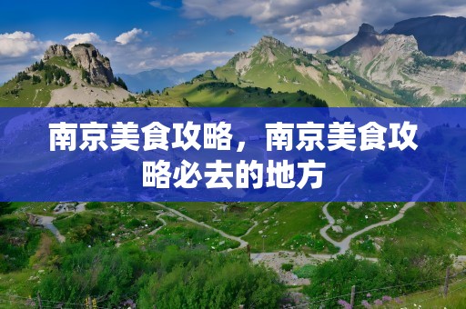 南京美食攻略，南京美食攻略必去的地方
