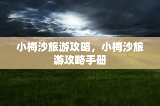 小梅沙旅游攻略，小梅沙旅游攻略手册