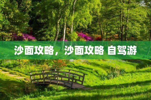 沙面攻略，沙面攻略 自驾游