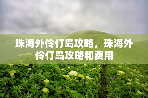 珠海外伶仃岛攻略，珠海外伶仃岛攻略和费用