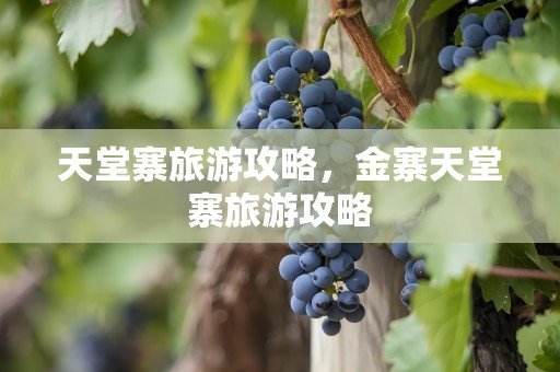 天堂寨旅游攻略，金寨天堂寨旅游攻略