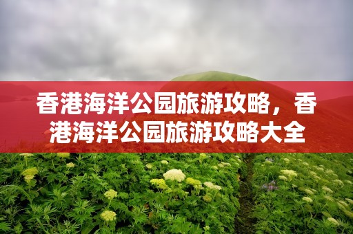香港海洋公园旅游攻略，香港海洋公园旅游攻略大全