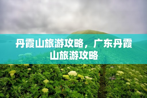 丹霞山旅游攻略，广东丹霞山旅游攻略