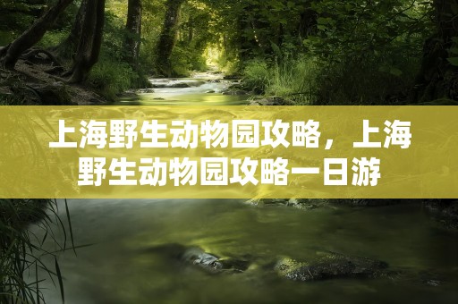 上海野生动物园攻略，上海野生动物园攻略一日游