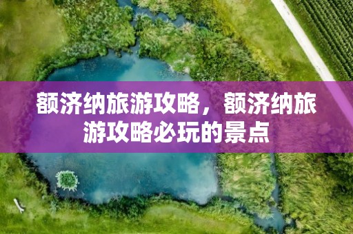 额济纳旅游攻略，额济纳旅游攻略必玩的景点