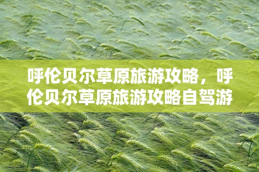 呼伦贝尔草原旅游攻略，呼伦贝尔草原旅游攻略自驾游