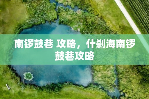 南锣鼓巷 攻略，什刹海南锣鼓巷攻略