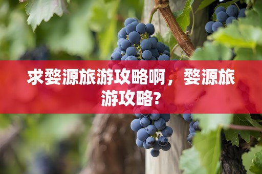 求婺源旅游攻略啊，婺源旅游攻略?