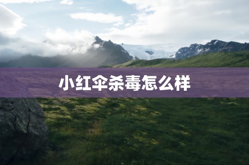 小红伞杀毒怎么样