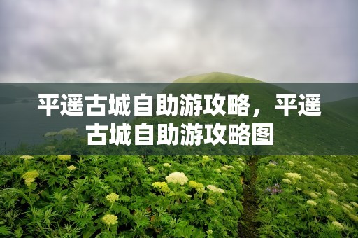 平遥古城自助游攻略，平遥古城自助游攻略图