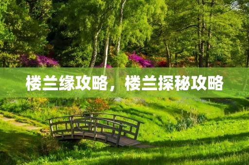 楼兰缘攻略，楼兰探秘攻略